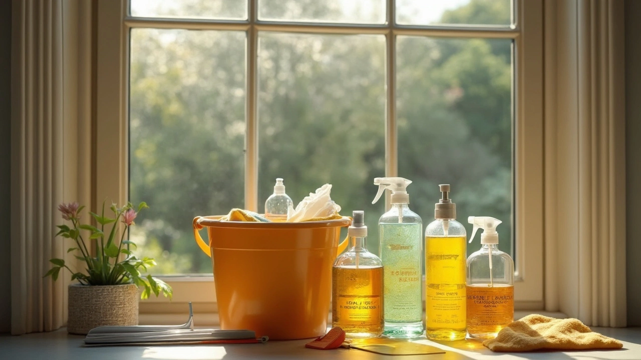 What Do Professional Window Cleaners Use in the Water?