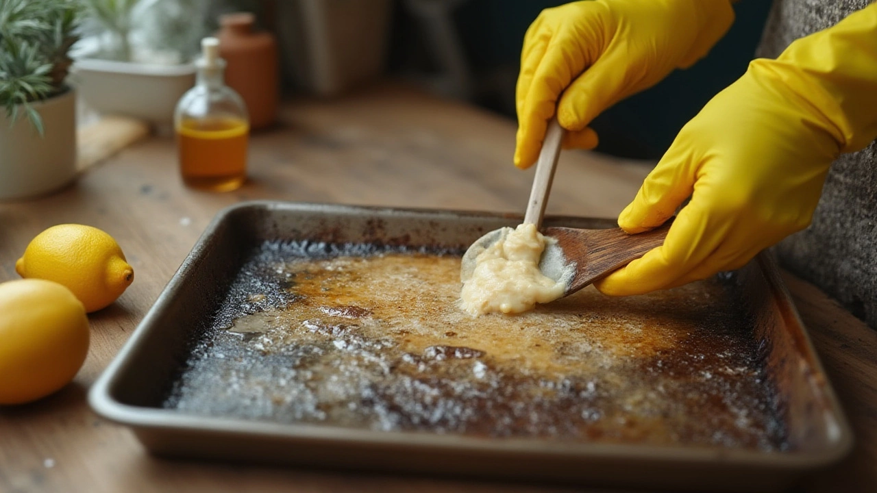 Step-by-Step Methods: Getting Rid of Black Baked-On Grease
