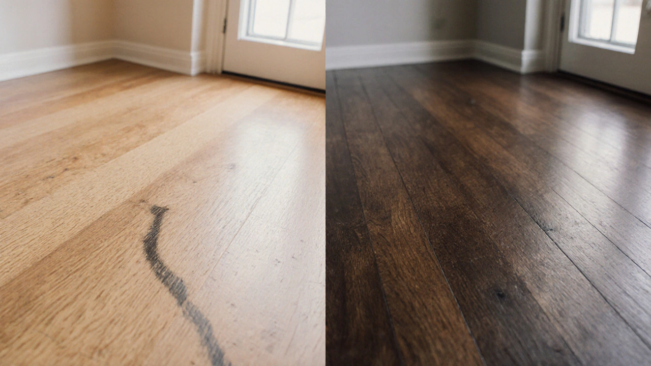 Best Hardwood Floor Color to Hide Scratches