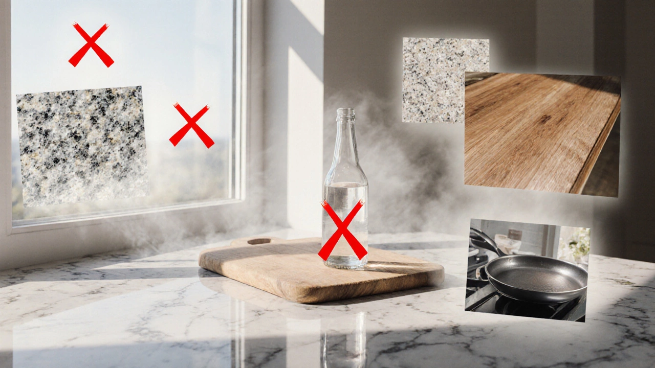 Surfaces You Should Never Clean With Vinegar - Risks & Safe Alternatives