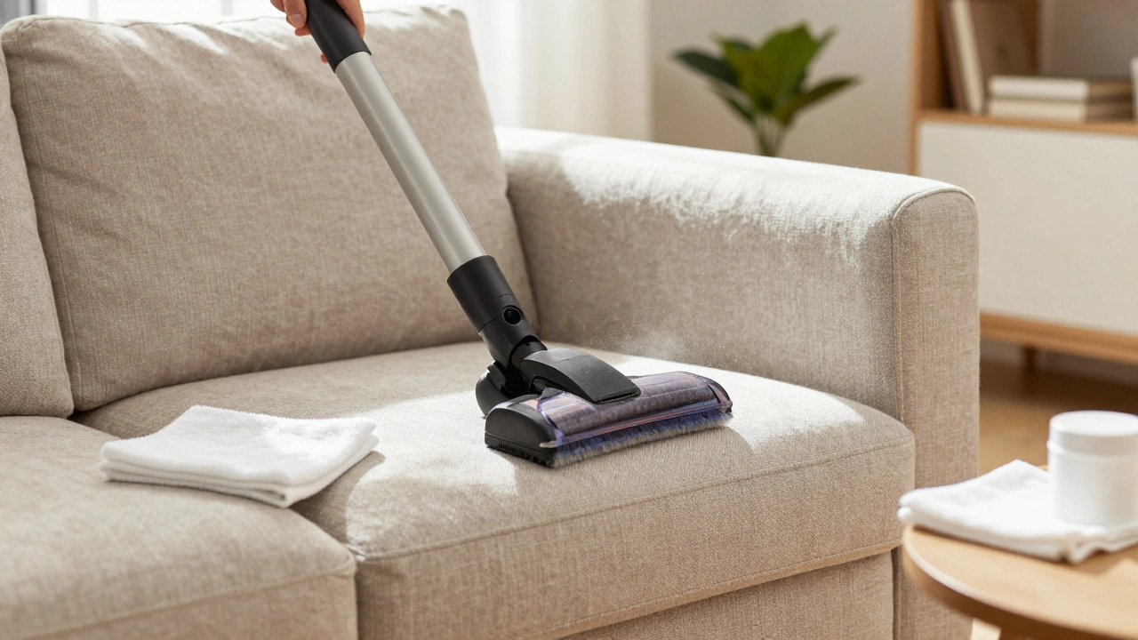 How to Clean a Fabric Couch Without Washing It