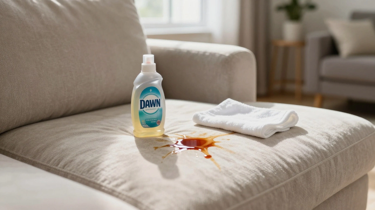 Is Dawn Dish Soap Good for Cleaning Upholstery? Here's What Actually Works