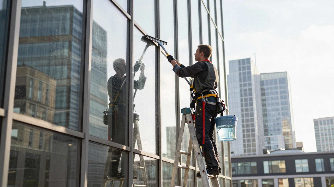 Why Do Window Cleaners Skip Soap for Spotless Glass?
