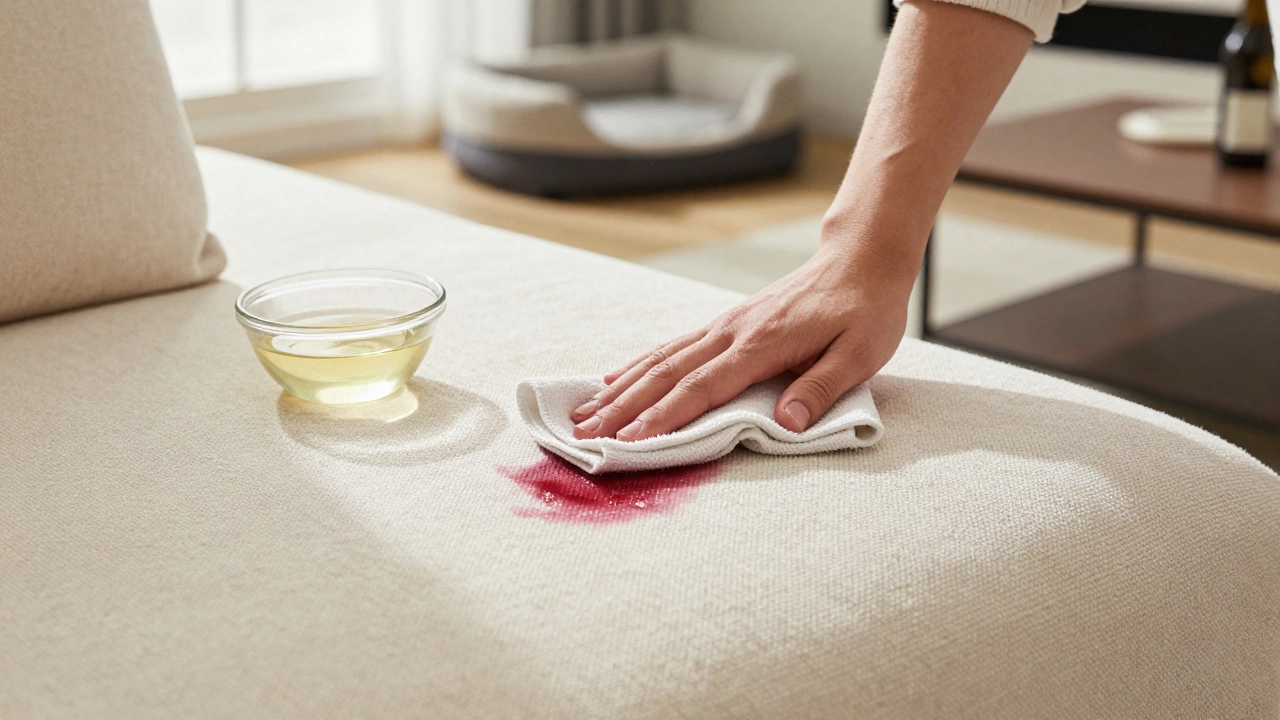 Does Dawn and vinegar clean upholstery? The real test