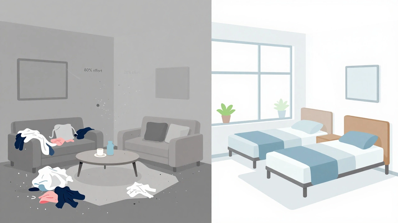 The 80/20 Rule for House Cleaning: Do Less, Shine More